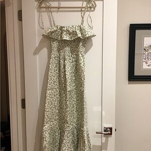 Floral Print Maxi Dress